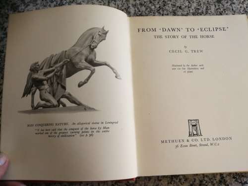 FROM DAWN TO ECLIPSE The Story of a Horse CECIL G TREW ( 1939 )
