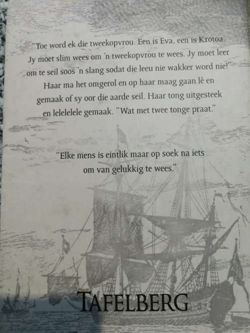 DALENE MATTHEE PIETERNELLA VAN DIE KAAP  ( Afrikaans )