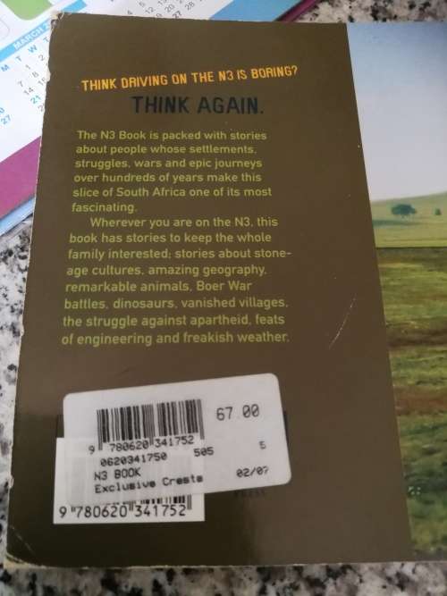 THE N3 BOOK PETER DELMAR  ( Interesting Facts on the N3 National Road Route ,  Heldeberg to Durban )