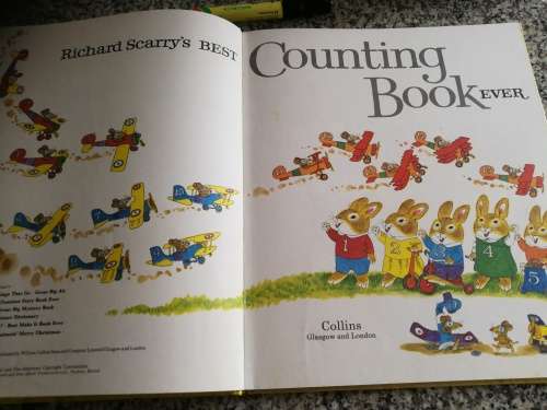 RICHARD SCARRY`S BEST COUNTING BOOK EVER  ( RICHARD SCARRY arithmatic