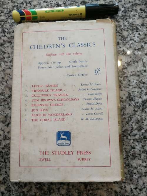 TOM BROWNS SCHOOLDAYS by THOMAS HUGHES 1947