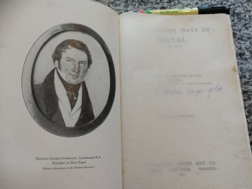 THE CRADLE DAYS OF NATAL 1497 - 1845 by GRAHAM MACKEURTAN ( KwaZulu Natal History  Pub. 1930 )