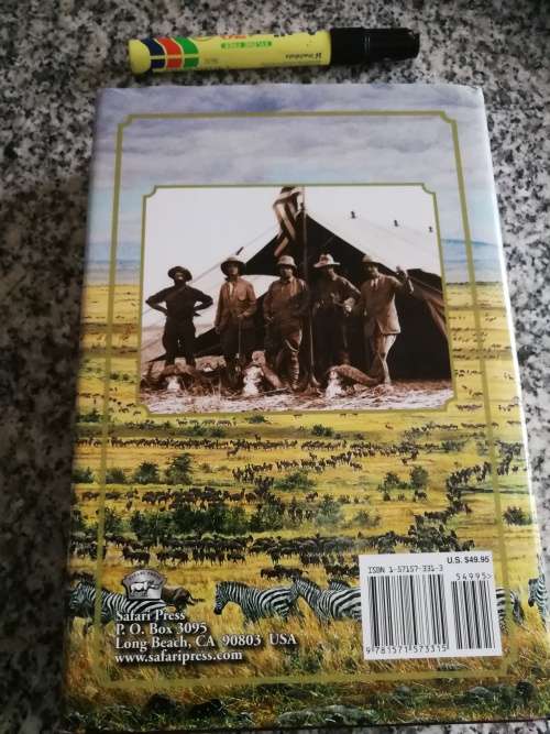 AFRICAN GAME TRAILS ,  Account of the African Wanderings of an American Hunter  , THEODORE ROOSEVELT