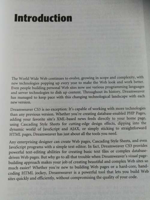 DREAMWEAVER CS3 THE MISSING MANUAL DAVID SAWYER McFARLAND  ( Web site design computers )