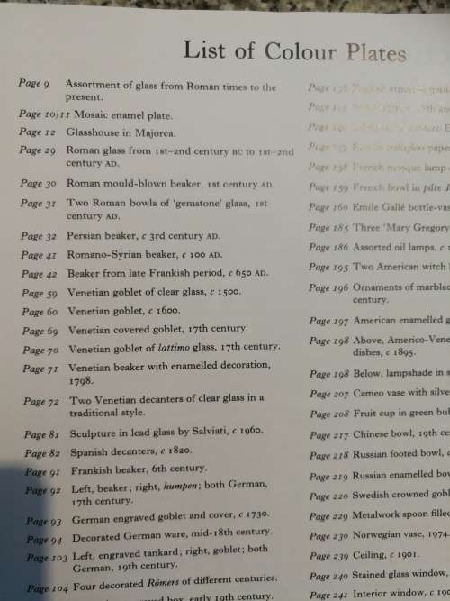 ENCYCLOPEDIA OF GLASS Edited by PHOEBE PHILLIPS (  range of unique qualities history )