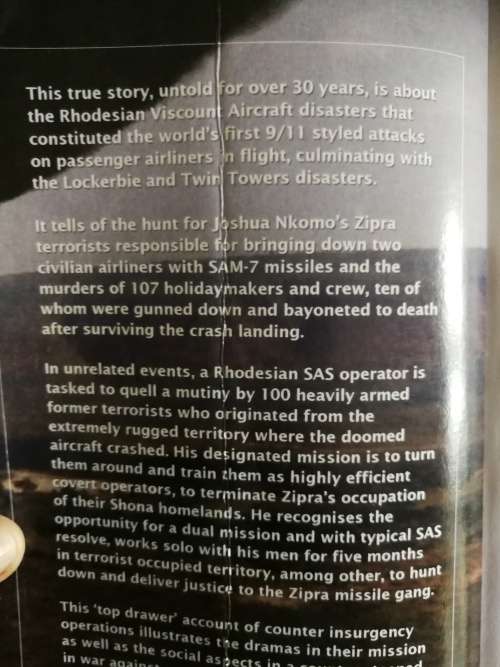 Signed VISCOUNT DOWN Complete Story Rhodesian Viscount Disasters told by a SAS Operator KEITH NELL