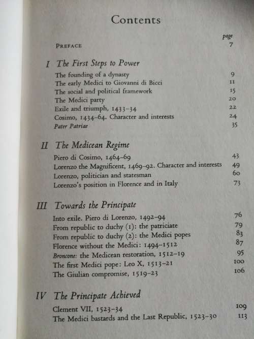 FLORENCE AND THE MEDICI J R HALE  ( account of the Medici family & history of Florence Italy )