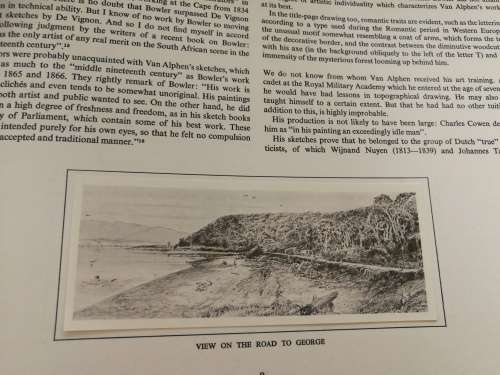 KNYSNA FOREST SCENERY SKETCHES by W D DE VIGNON VAN ALPHEN 1957 Garden Route Tsitsikama Eastern Cape