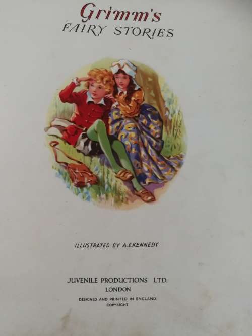 GRIMM`S FAIRY STORIES Illustrated by A E KENNEDY  ( GRIMMS  tales )