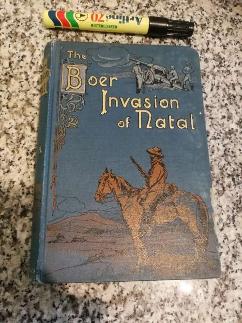 BOER INVASION OF NATAL  by CLEMENT H STOTT