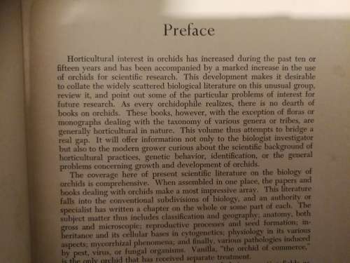 THE ORCHIDS A SCIENTIFIC SURVEY CARL L WITHNER  ORCHID Plants Botany