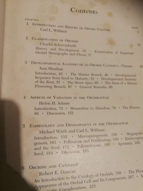 THE ORCHIDS A SCIENTIFIC SURVEY CARL L WITHNER  ORCHID Plants Botany