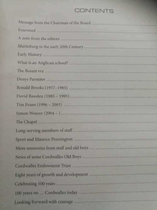 CORDWALLES School Looking Back with Pride 100 Years of Memories 1912 - 2012