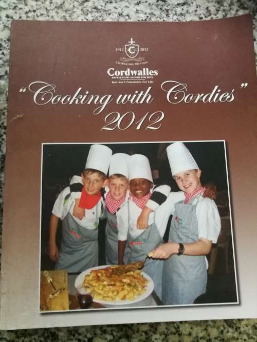 CORDWALLES PREPARATORY SCHOOL  For BOYS COOKING WITH CORDIES 2012 cookbook recipes