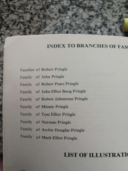 MANKAZANA SECRET LOVES  a work on the Glen Thorn Family  of ` Pringle `