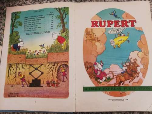 RUPERT THE DAILY EXPRESS ANNUAL 1974  ( Rupert the BEAR BOOKS )