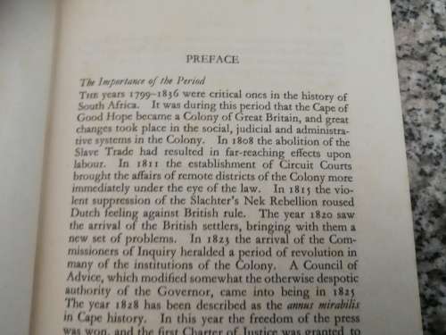 THE SOUTH AFRICAN MELTING POT A Vindication of Missionary Policy 1799 -1836 DESMOND K CLINTON
