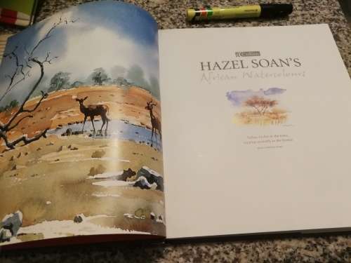 HAZEL SOAN`S AFRICAN WATERCOLOURS  Art Expert on TV`s Watercolour Challenge painting