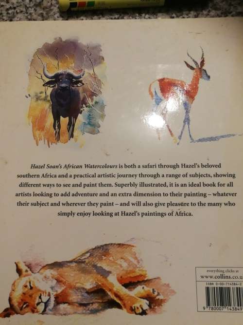 HAZEL SOAN`S AFRICAN WATERCOLOURS  Art Expert on TV`s Watercolour Challenge painting