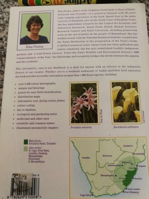 A FIELD GUIDE TO WILD FLOWERS KWAZULU NATAL and the Eastern Region by ELSA POOLEY  wildflowers