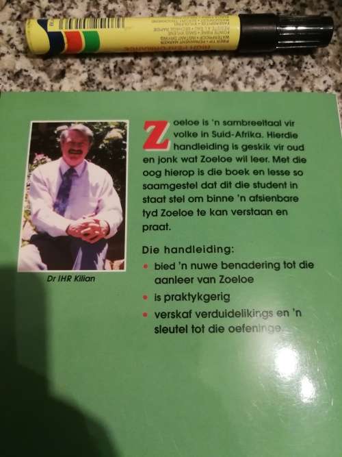 ZOELOE VIR ELKE DAG I H R KILIAN  An Afrikaans book on learning and speaking ZULU