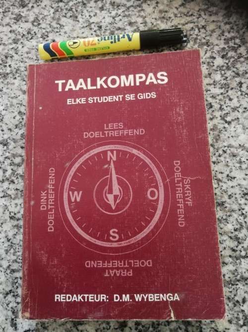 TAALKOMPAS Elke Student Se Gids  , Redakteur D M WYBENGA
