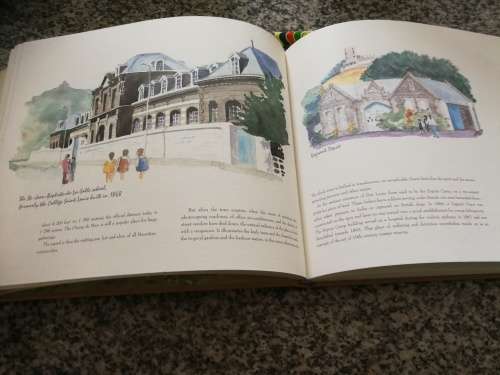 SITES AND INSIGHTS Drawings and Watercolours MONIQUE de La VALLEE POUSSIN Text L BERTHELOT Mauritius