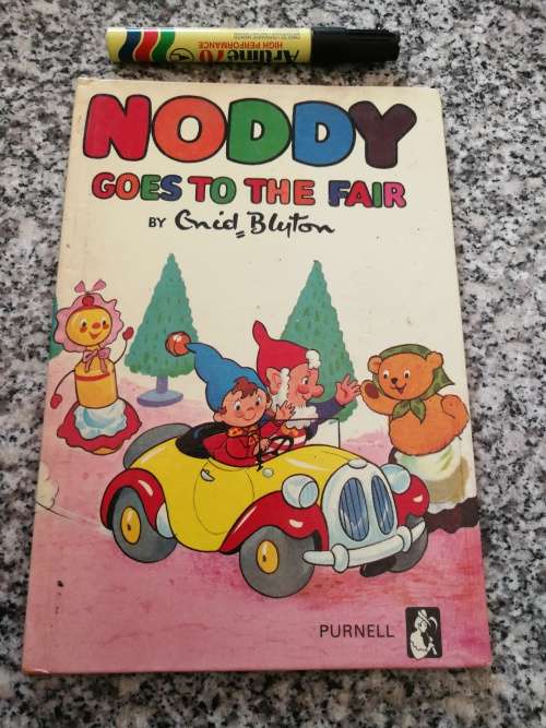 NODDY GOES TO THE FAIR ENID BLYTON  1972