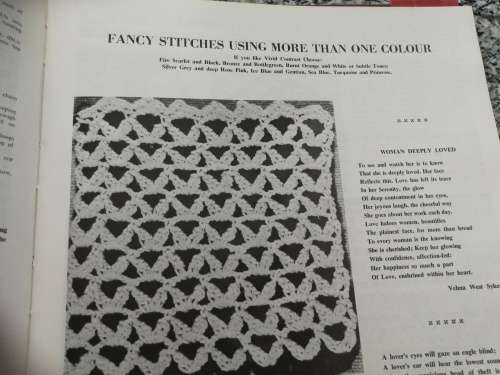 CROCHET AND FINE KNITTING E E VISSER 6th Edition big range of beautiful and practical patterns
