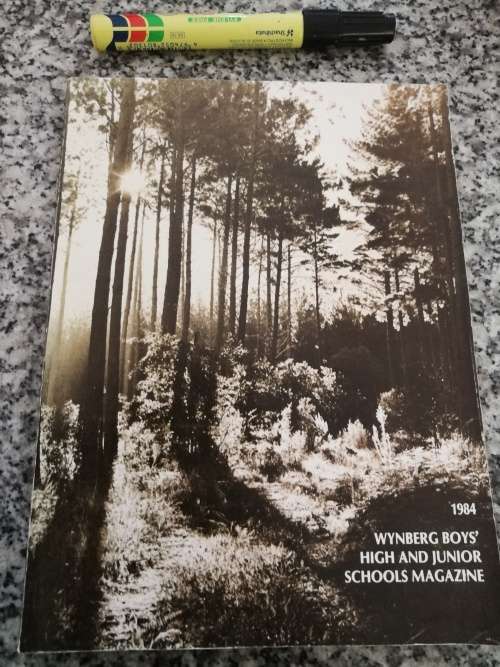 1984 WYNBERG BOYS HIGH AND JUNIOR SCHOOLS MAGAZINE  Cape Town School