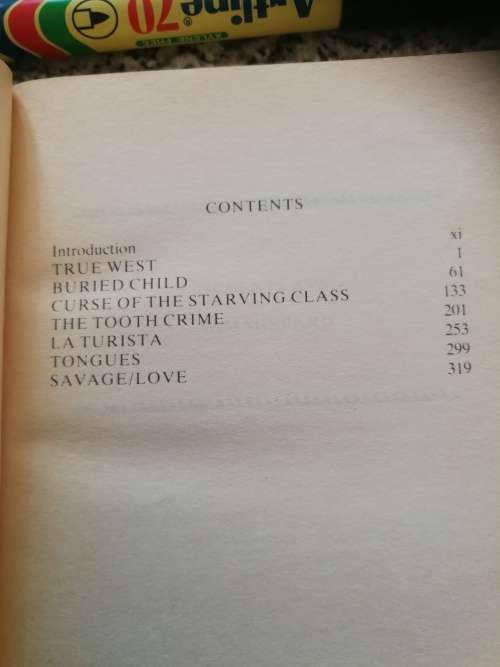 SAM SHEPARD SEVEN PLAYS Introduced by Richard Gilman