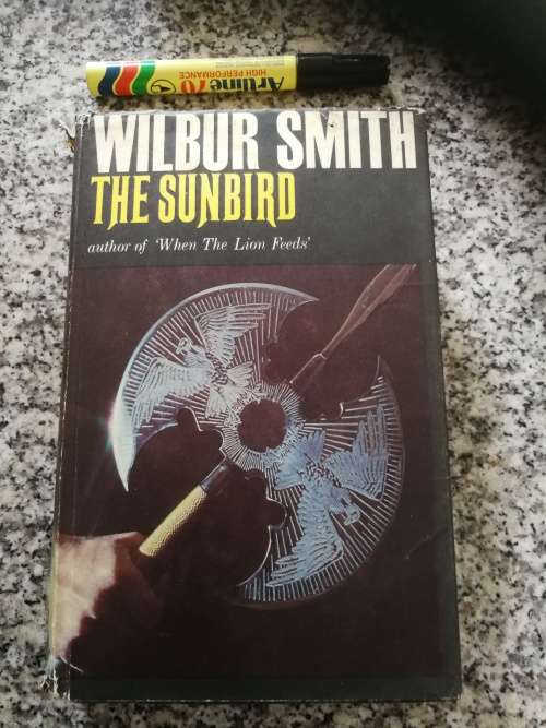 WILBUR SMITH THE SUNBIRD HEINEMAN ( First Edition 1972 )