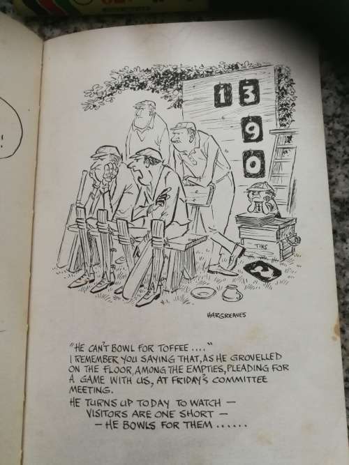 GOOGLIES by HARGRAVES  (  cricket cricketing cartoons )