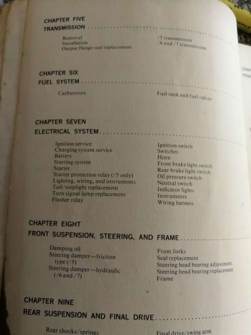 CLYMER BMW 500 - 1000 cc TWINS 1970 - 1979 Service Repair Performance Motorcycle  ( note condition )