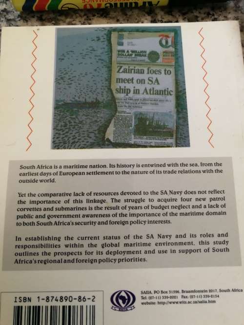 BEYOND THE HORIZON Defence Diplomacy & South Africa`s Maritime Naval Opportuni Martin Edmonds  navy
