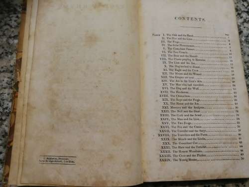 AESOP IN RHYME  with Some Originals by JEFFERYS TAYLOR The Third Edition 1828