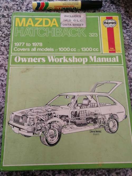 HAYNES MAZDA HATCHBACK 323  1977  to 1978  All Models 1000cc  1300cc OWNERS WORKSHOP MANUAL
