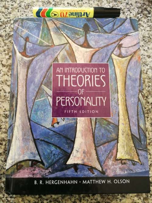 AN INTRODUCTION  TO THEORIES OF PERSONALITY B R HERGENHAHN MATTHEW H OLSON 5th Edition