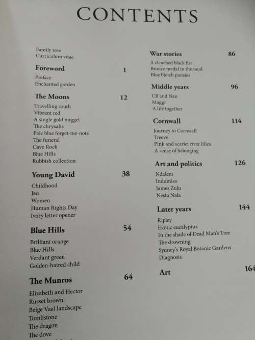 BLUE HILLS by DAVID MOON ( art biography