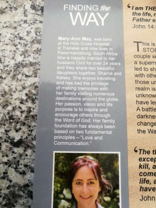 FINDING THE WAY MARY-ANN MEY An Intriguing true story of a battle between light and Darkness
