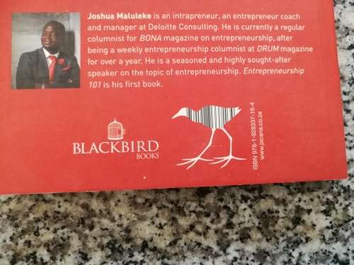 ENTREPRENEURSHIP 101 JOSHUA MALULEKA Tackling the Business Start-ups in South Africa