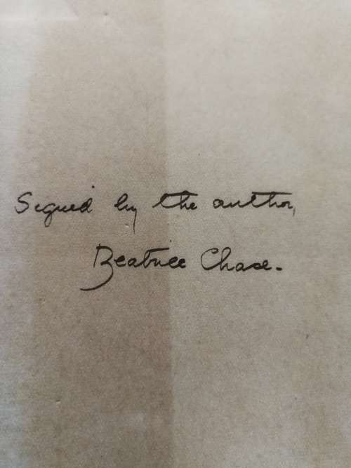 THROUGH A DARTMOOR WINDOW BEATRICE CHASE 1921 Signed by the Author