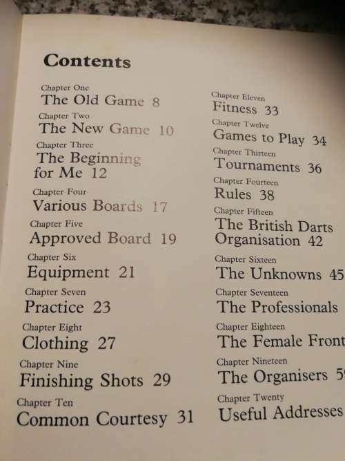 HOW TO PLAY DARTS DAVE WHITCOMBE