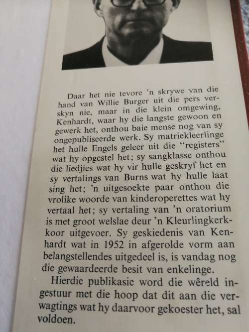 PIKET Teen`n  Berg Die Geskidenis  van Piketberg 1660-1970 W A BURGER weskus Suid Afrika Picketberg