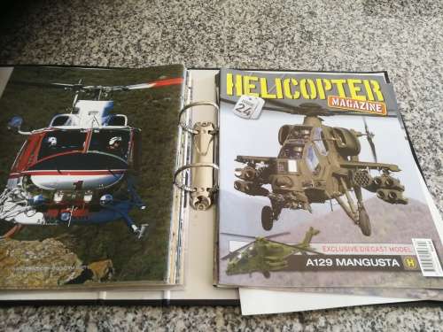 17 HELICOPTER MAGAZINES IN  BINDER