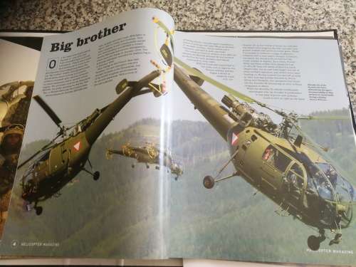 17 HELICOPTER MAGAZINES IN  BINDER