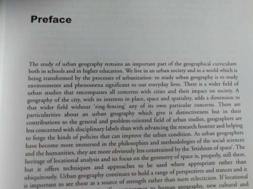 CITIES IN SPACE CITY AS PLACE DAVID T HERBERT COLIN J THOMAS Geography  architecture