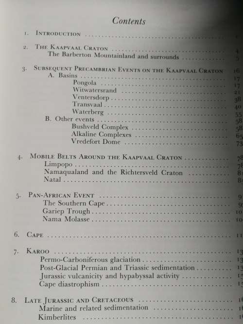THE GEOLOGICAL EVOLUTION OF SOUTH AFRICA J F TRUSWELL ( geology )