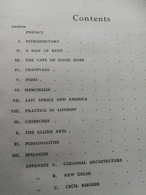 ARCHITECTURE & PERSONALITIES HERBERT BAKER 1944
