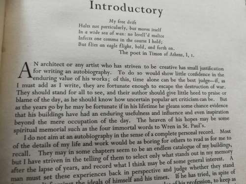 ARCHITECTURE & PERSONALITIES HERBERT BAKER 1944